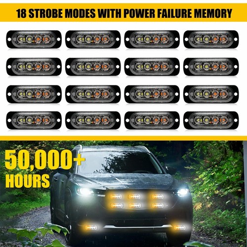 4pcs led recovery strobe - 4pcs,