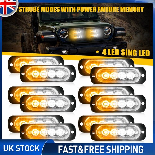 12x 4led strobe - 4led,
