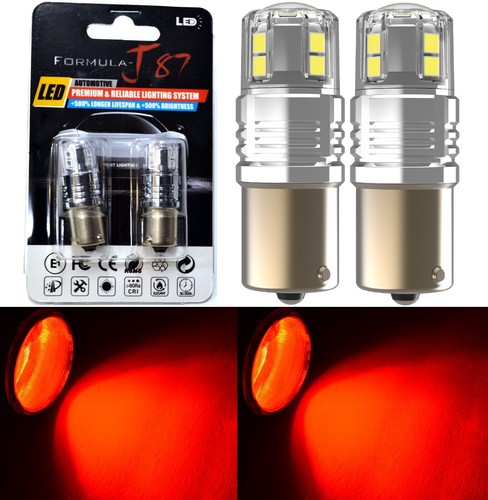 Led 15w 795x ba15s - red, two