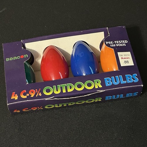 Vintage bulbs 120v - c9,