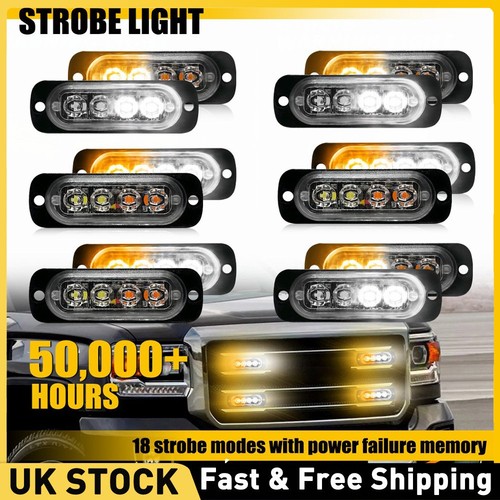 12x car truck - truck, flashing