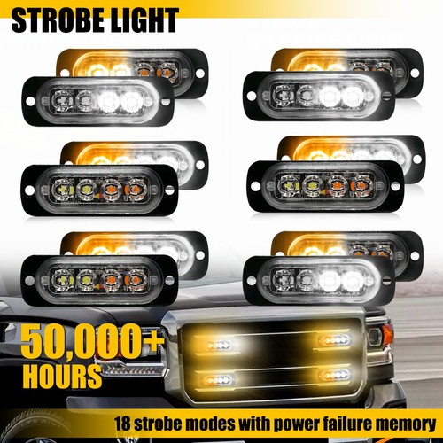 12x led strobe - light, bar