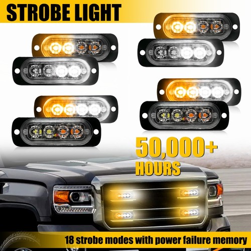 Led amber white recovery - 4,