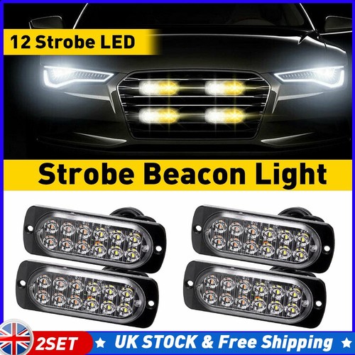 Led strobe light bar - 4x,