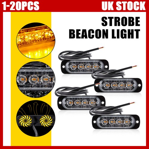 Amber recovery strobe flashing - amber,