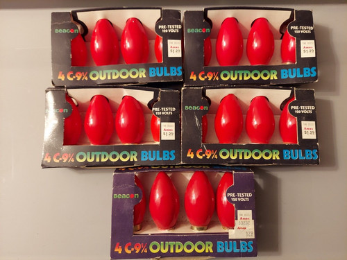 Vintage lot packs 20 bulbs - lot,