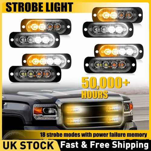 Led amber white recovery - led,